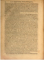1608 - Pierre Chevalier - Trésor politique - BSB Munich