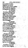 1606 - Théodore Reinsart - Trésor des chansons amoureuses recueillies des plus excellents airs de cour - Livre II - NK ČR Prague