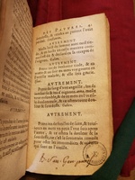 1618 - Antoine Bourriquant - Trésor des pauvres - Bibliothèque Sainte-Geneviève