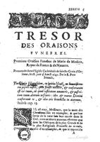1654 - Michel Bobin - Trésor des harangues, remontrances et oraisons funèbres - BM Lyon