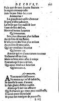1606 - Théodore Reinsart - Trésor des chansons amoureuses recueillies des plus excellents airs de cour - Livre I - NK ČR Prague