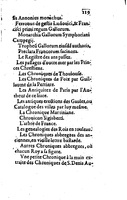 1614 - Jean Corrozet - Trésor des histoires de France - BM Lyon