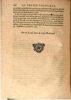 1608 - Nicolas Du Fossé - Trésor politique - BSB Munich