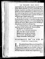 1574 - Benoît Rigaud - Trésor des vies de Plutarque - Avignon