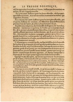 1608 - Nicolas Du Fossé - Trésor politique - BSB Munich