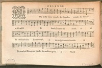 1576 - [Pierre de Saint-André] - Trésor de musique d’Orlande de Lassus Contratenor - BSB Munich