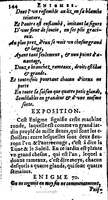 1611 - Raphaël du Petit Val - Trésor des récréations - Anvers Musée Plantin-Moretus