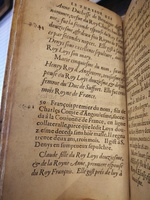 1604 - Galiot Corrozet - Trésor des histoires de France - BNC Florence