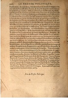 1608 - Nicolas Du Fossé - Trésor politique - BSB Munich