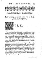 1654 - Michel Bobin - Trésor des harangues, remontrances et oraisons funèbres - BM Lyon