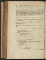 1608 - Nicolas Du Fossé - Trésor politique - BnF Tolbiac