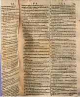 1644 - Jacques Crespin - Trésor des trois langues - Passau