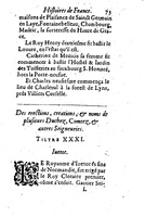 1630 - Jean Corrozet - Trésor des histoires de France - BM Lyon