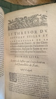 1599 - Abel Langelier - Trésor du nouveau style et protocole de chancellerie - BnF