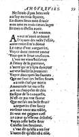 1606 - Théodore Reinsart - Trésor des chansons amoureuses recueillies des plus excellents airs de cour - Livre II - NK ČR Prague