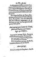 1614 - Jean Corrozet - Trésor des histoires de France - BM Lyon