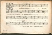 1576 - [Pierre de Saint-André] - Trésor de musique d’Orlande de Lassus Contratenor - BSB Munich