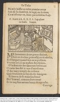 1554 - Étienne Groulleau - Trésor des joyeuses inventions du parangon de poésies - Harvard University