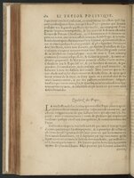 1608 - Nicolas Du Fossé - Trésor politique - BnF Tolbiac