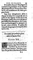 1604 - Galiot Corrozet - Trésor des histoires de France - BnF Arsenal