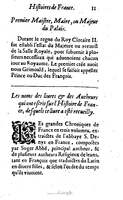 1638 - Jean Corrozet - Trésor des histoires de France - BM Lyon