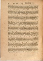 1608 - Nicolas Du Fossé - Trésor politique - BSB Munich