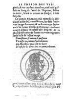 1577 - Claude Micard - Trésor des vies de Plutarque - BSB Munich