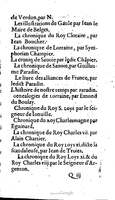 1604 - Galiot Corrozet - Trésor des histoires de France - BnF Arsenal
