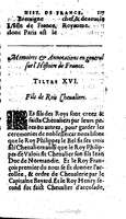 1604 - Galiot Corrozet - Trésor des histoires de France - BNC Florence