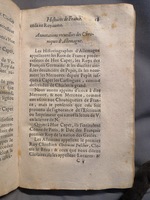 1614 - Jean Corrozet - Trésor des histoires de France - Amsterdam