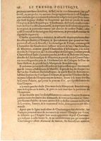 1608 - Nicolas Du Fossé - Trésor politique - BSB Munich
