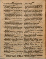 1625 - Hubert Antoine - Trésor des deux langues espagnole et française - Augsbourg