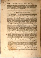 1608 - Nicolas Du Fossé - Trésor politique - BSB Munich