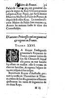 1633 - Jean Corrozet - Trésor des histoires de France - BM Lyon