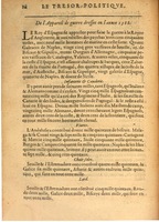1608 - Pierre Chevalier - Trésor politique - BSB Munich