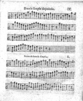 1621 - Jehan Weidnern - Trésor de toutes sortes de danses nouvelles à la française, allemande, espagnole, et italienne, à cinq et six parties - Vatican Apostolic Library
