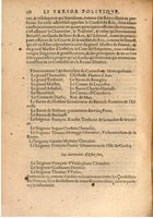 1608 - Nicolas Du Fossé - Trésor politique - BSB Munich