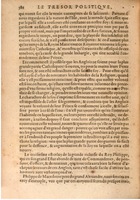 1608 - Pierre Chevalier - Trésor politique - BSB Munich
