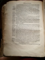 1595 - Jean Houzé - Œuvres morales et mêlées de Sénèque, Trésor de philosophie morale - T. 1 - BnF