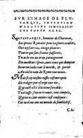 1568 - Willem Silvius - Trésor des vies de Plutarque - Anvers Plantin-Moretus