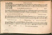 1576 - [Pierre de Saint-André] - Trésor de musique d’Orlande de Lassus Contratenor - BSB Munich