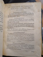 1581c. - Christophe Plantin - Le Livre des témoignages du Trésor caché au champ (Livres 2, 4, 6 et 7) - Anvers Musée Plantin Moretus