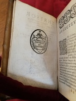 1581 - Pierre Le Voirier et Gervais Mallot - Trésor des histoires tragiques - Bibliothèque Sainte-Geneviève