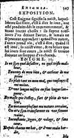 1611 - Raphaël du Petit Val - Trésor des récréations - Anvers Musée Plantin-Moretus