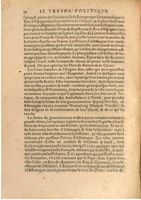 1608 - Nicolas Du Fossé - Trésor politique - BSB Munich