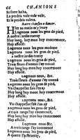 1606 - Théodore Reinsart - Trésor des chansons amoureuses recueillies des plus excellents airs de cour - Livre II - NK ČR Prague