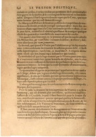 1608 - Nicolas Du Fossé - Trésor politique - BSB Munich