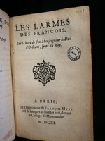 1606 - Pierre de Nisbeau - Trésor de la science du monde - Les Méjanes, Aix-en-Provence