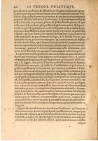 1608 - Nicolas Du Fossé - Trésor politique - BSB Munich