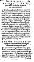 1611 - Raphaël du Petit Val - Trésor des récréations - Anvers Musée Plantin-Moretus
